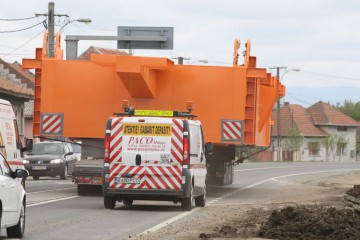 Un transport agabaritic va tranzita judeţul Constanţa